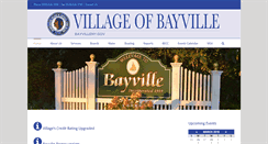 Desktop Screenshot of bayvilleny.gov